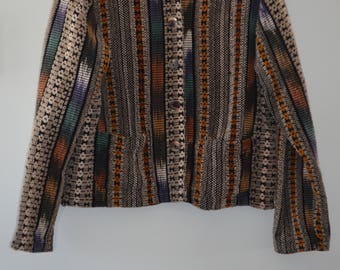 Get 15% off with code NEW15 tribal/navajo jacket 80' cotton Medium