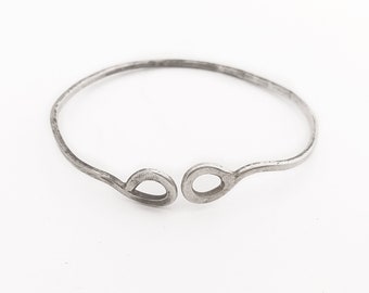 Silver bracelet for good luck
