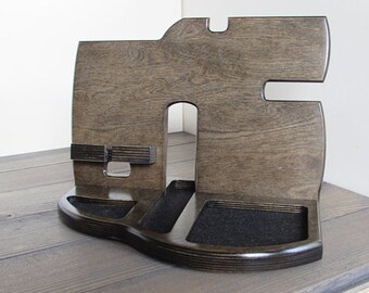 Fathers day gift docking station gift for dad father day gift husband gift for him boyfriend gift for men personalized gift ebony mens gift