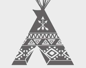 Tipi Stickable Vinyl Wall Decal