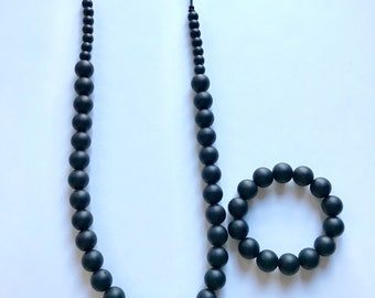 Sale- Black Pearl Style Set