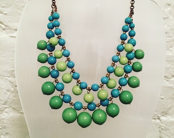 Double strand necklace