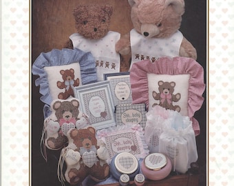 Clearance-"Baby Traditions" Counted Cross Stitch Booklet by Mill Hill
