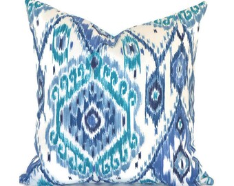 Ikat Outdoor Pillows ANY SIZE Outdoor Cushions Outdoor Pillow Covers Decorative Pillows Outdoor Cushion Covers Best Pillow OD Losani Pacific