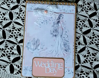 Wedding Planner Book, Wedding Journal, Wedding Journal Planner, Wedding Memory Book, Bride Memory Book, Bride Organizer Book, Wedding Diary