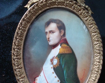 French Miniature of Napoleon Bonaparte
