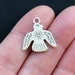 8 Thunder Bird Charms Antique Silver Tone - SC1745