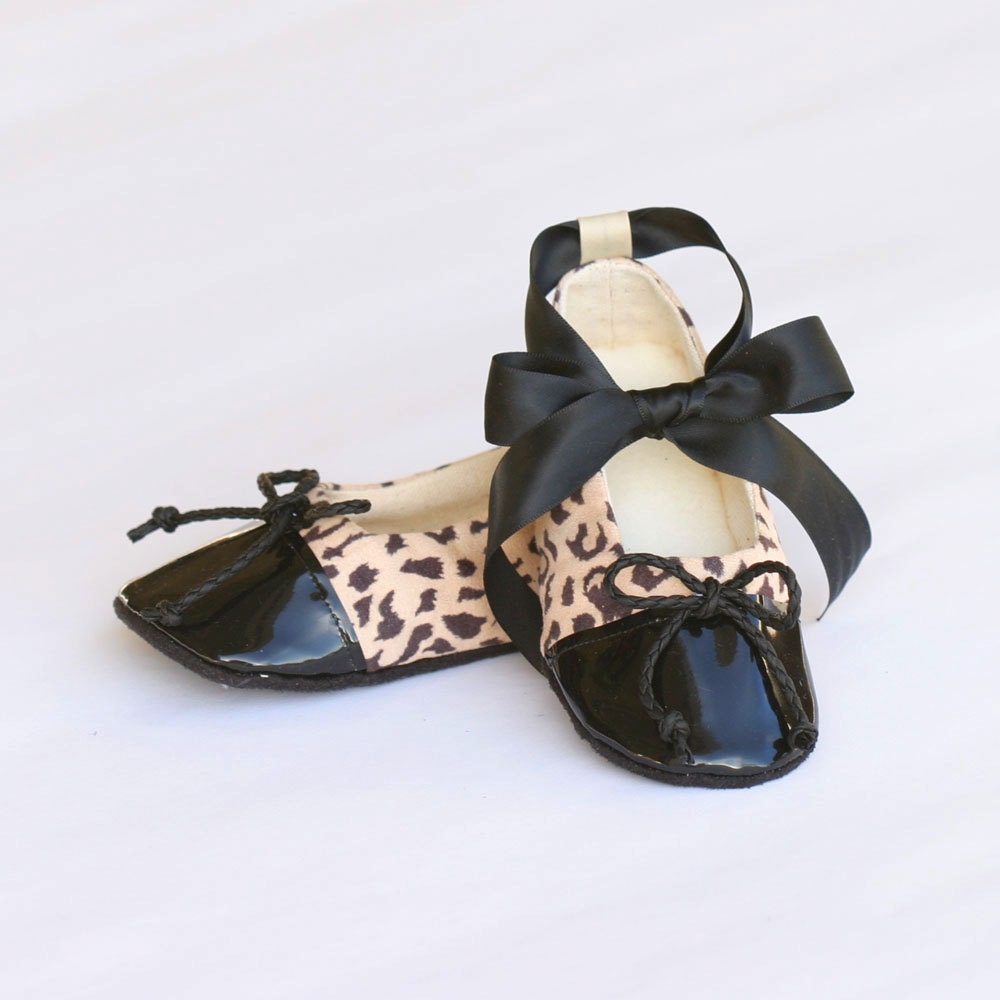 leopard ballet slippers