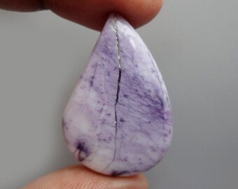 Tiffany Stone Cabochon - Bertrandite -Fancy Cab- Tiffany Stone Cab-28Ct-AG-1833