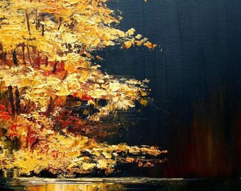 Autumn by the lake