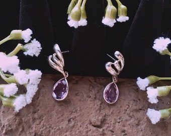 Amethyst Dangle Earrings
