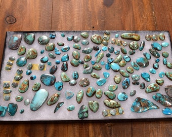 1,600 Carats of Bisbee Turquoise Stones