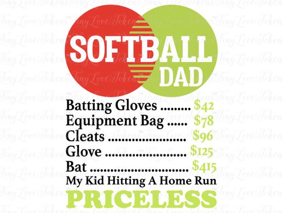 Download Softball Dad Design .svg/.eps/.pdf/.dxf/.jpeg