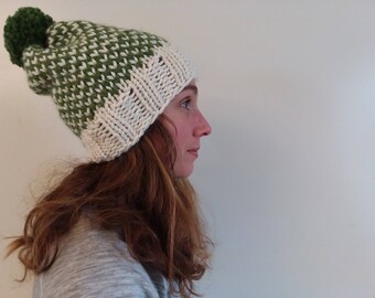 Kose Fair Isle Women’s Slouchy Pom Pom Hat
