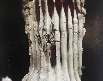 Modern Ceramic,Fine art,ceramic, art ceramic,italian artist,pottery art, tableau ceramic
