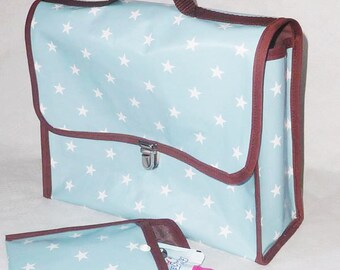 Maternal Binder and its Snack Bag for Kids sky star
