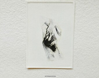 Monotype, printmaking, Print, illustration, abstract, Engraving, Original, minimalist