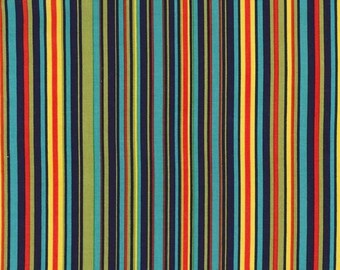 Michael Miller Fabrics - Play Stripe Navy - CX3137-NAVY-D