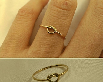 Knot ring gold 18kilates Knot ring gold 18 k