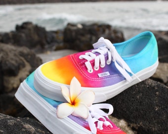 SALE The Original Custom Tie Dye Vans Shoes