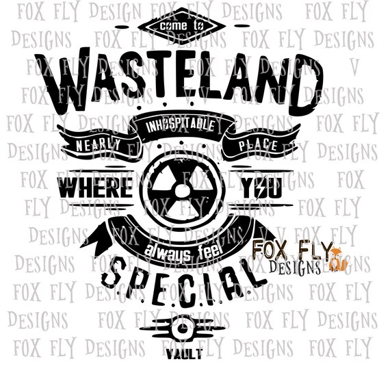 Download FALLOUT fallout4 wasteland fallout boy SVG Cricut Silhouette