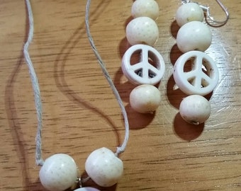 Bone Color Peace set