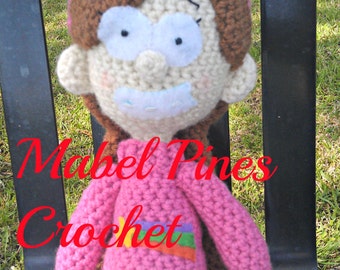 PATTERN Mabel Pines from Gravity Falls Inspired CROCHET PATTERN