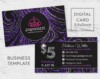 Paparazzi business cards | Etsy