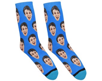 Custom Face Socks - Put Your Face on a Sock!