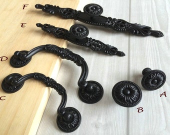 90 108 mm Hängegriff Antike Messing Schubladen Griff Möbel