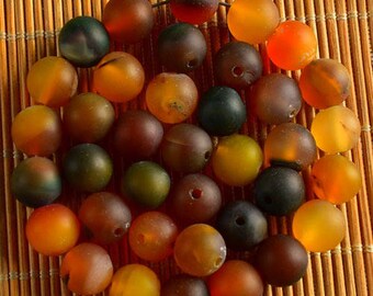 25 beads AGATE 8 mm H0062
