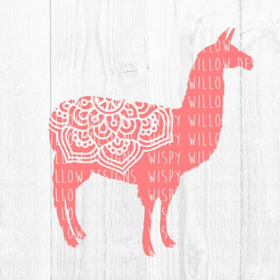 Llama 3D Mandala Svg Free - Layered SVG Cut File