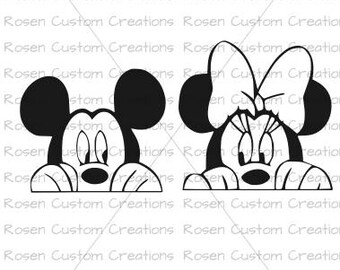 Download Minnie Mickey Kiss SVG Minnie Mickey Love SVG Minnie And