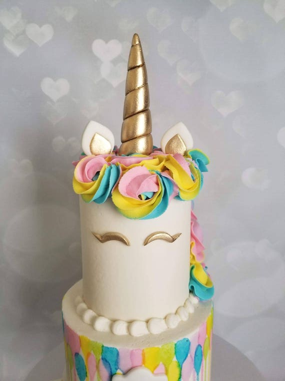 gateau licorne rose gold gateaux et biscuits