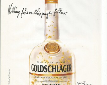 Goldschlager | Etsy