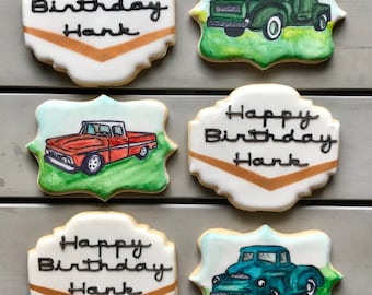 6 Truck cookies