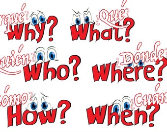 Spanish Classroom Materials - Questions