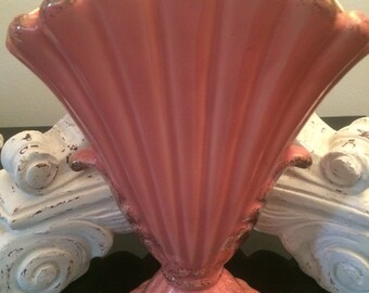 Vintage Pink California Originals USA Pottery Vase Collectable Marked Flower Vase