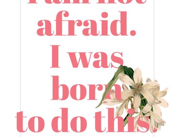 Saint Joan of Arc POSTER - Art Print - Gift for Her