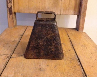 Handmade Rustic Vintage Cow Bell Home Decor Chime   - Size 50 X 40 X 3 Cms  Cluster Of Bells  Drop  23 Bells main image 1