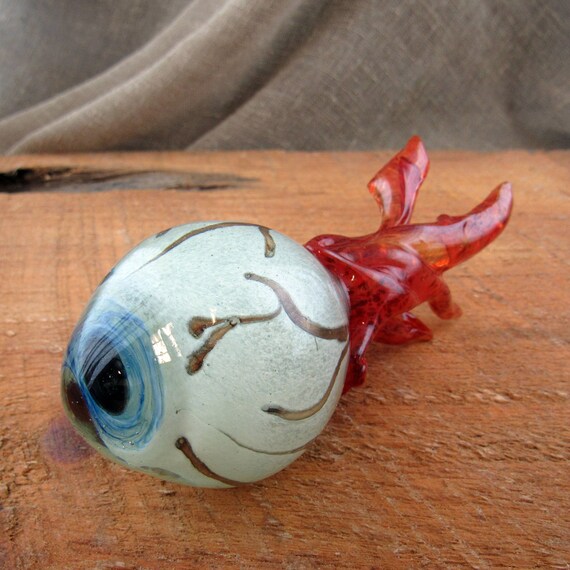 Hand Blown Glass Eyes Eyeball Art Sculpture