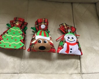 Pot pourri christmas bags