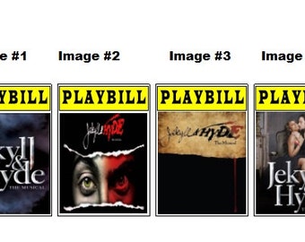 Theater / Show Charm - Playbill - JEKYLL and HYDE