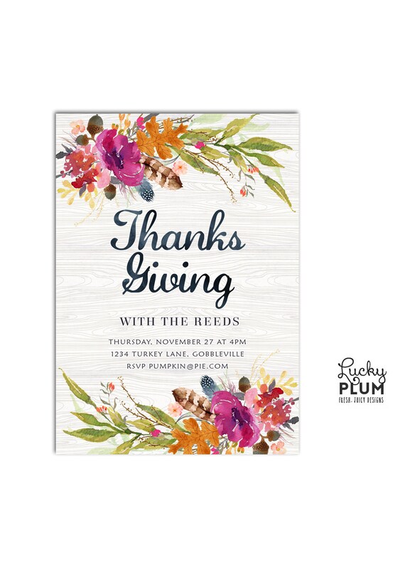 friendsgiving invite