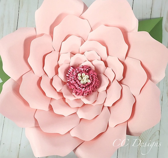 Download Printable Paper Flower Templates Giant Flower Templates