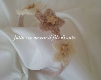 Handmade hairband with star