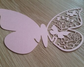 12 x Butterfly Place Cards