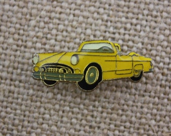Classic Car - Enamel Pin by American Gag Bag Inc. - Vintage Novelty Pin c. 1980s
