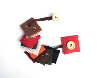 felt button snake, busy bag, button toy, felt toy, felt busy toy