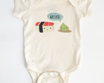 Sushi Unisex Cute Kawaii Baby One Piece